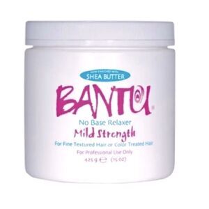 🛍️Bantu No Base Relaxer Regular Strength for Medium textured  hair 14.3OZ./406g